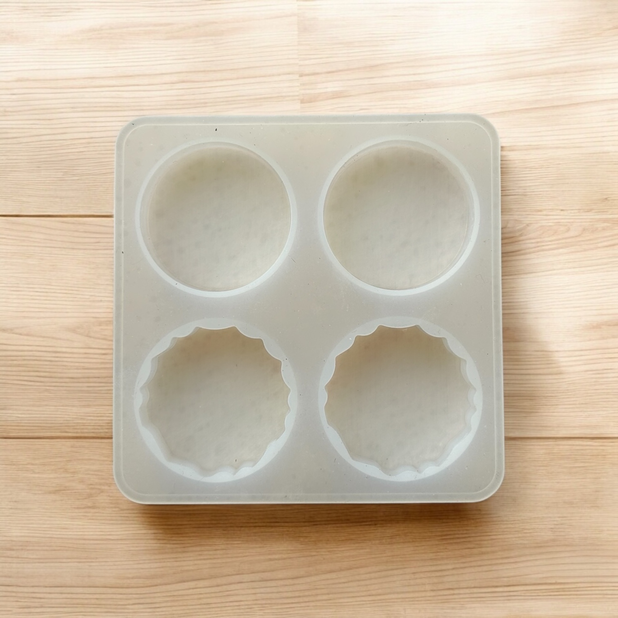 4 In 1 Keychain Mould (Round And Agate)_img